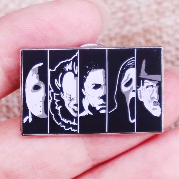 other fashion accessories halloween killer evil guys collection enamel pin classic horror movie brooch badge backpack decoration jewelry, Silver
other fashion accessories halloween killer evil guys collection enamel pin classic horror movie brooch badge backpack decoration jewelry, Silver