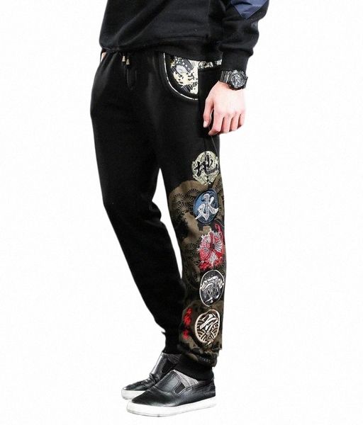 men's pants men's pants wholesale- the embroidery japanese designer autumn and winter personality fashion brand casual trousers de, Black
men's pants men's pants wholesale- the embroidery japanese designer autumn and winter personality fashion brand casual trousers de, Black