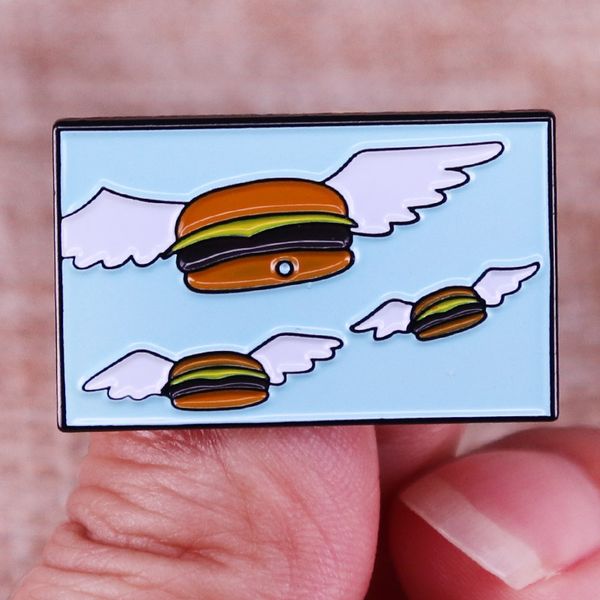 other fashion accessories bobs flying burgers enamel pins funny cartoon hamburger backpack lapel pin shirt bag badge jewelry gift for friend, Silver
other fashion accessories bobs flying burgers enamel pins funny cartoon hamburger backpack lapel pin shirt bag badge jewelry gift for friend, Silver