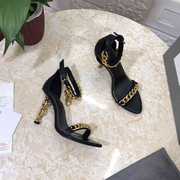 's sandals women high heels roman shoes factory footwear pump chain summer metal party fashion pointed fuvs, Black
's sandals women high heels roman shoes factory footwear pump chain summer metal party fashion pointed fuvs, Black