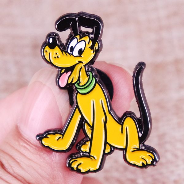 other fashion accessories plutooo enamel pins classic cartoon yellow dog lapel pin shirt bag badge jewelry gift for friends, Silver
other fashion accessories plutooo enamel pins classic cartoon yellow dog lapel pin shirt bag badge jewelry gift for friends, Silver