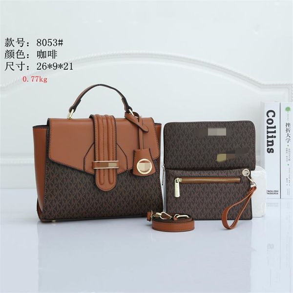 3-pieces handbag women luxurys designers bags pu material fashion shoulder bags wallet michaels kor mks ggss louisss vuttonss lvss
3-pieces handbag women luxurys designers bags pu material fashion shoulder bags wallet michaels kor mks ggss louisss vuttonss lvss