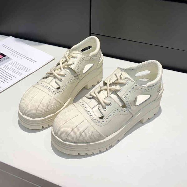 quality sandals high fashion shell-toe real leather low single women hollow loafers solid color platform lace up casual shoes lis7, Black
quality sandals high fashion shell-toe real leather low single women hollow loafers solid color platform lace up casual shoes lis7, Black
