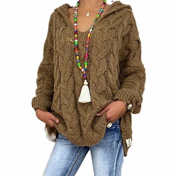 women's sweaters women's sweaters women autumn solid color long sleeve braided hooded pullover knitted sweater twist jacketwomen&#, White;black
women's sweaters women's sweaters women autumn solid color long sleeve braided hooded pullover knitted sweater twist jacketwomen&#, White;black
