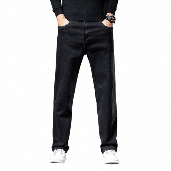 men's jeans men's jeans 6-color regular thick loose straight stretch denim trousers male brand business casual plus size pants r8p, Blue
men's jeans men's jeans 6-color regular thick loose straight stretch denim trousers male brand business casual plus size pants r8p, Blue