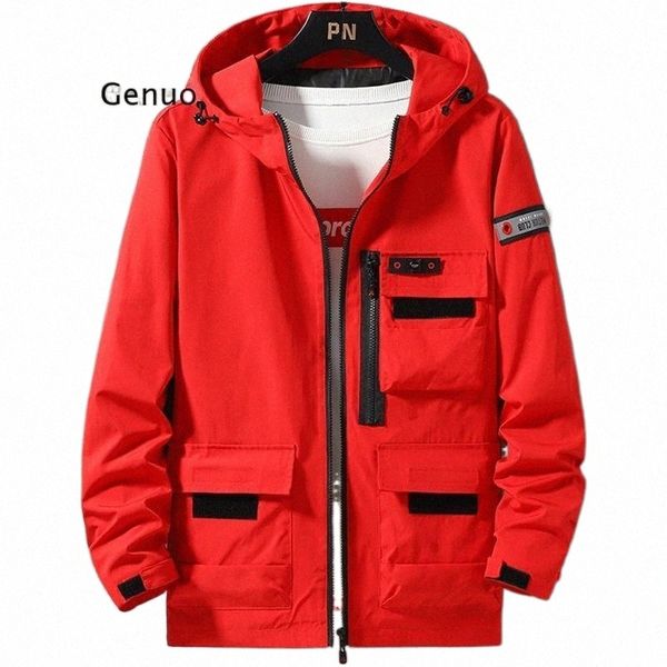 men's jackets men's jackets spring autumn hooded windbreaker jacket men red black khaki multi-pockets outerwear zipper coat man pl, Black;brown
men's jackets men's jackets spring autumn hooded windbreaker jacket men red black khaki multi-pockets outerwear zipper coat man pl, Black;brown