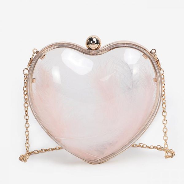 evening bags transparent acrylic trendy heart shape clutch bag wedding bride shoulder fashion party small clutches ladies 220908
evening bags transparent acrylic trendy heart shape clutch bag wedding bride shoulder fashion party small clutches ladies 220908