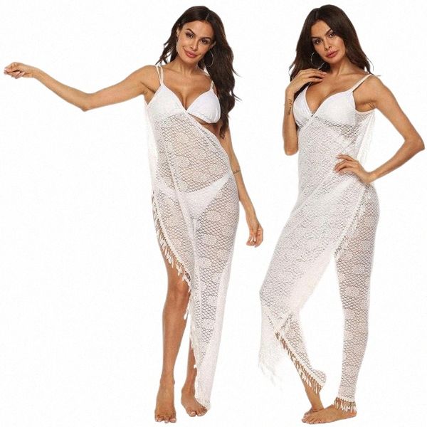 women's swimwear lace hollow sling skirt backless perspective stitching women's clothing summer irregular tassel beach dress swimw, White;black
women's swimwear lace hollow sling skirt backless perspective stitching women's clothing summer irregular tassel beach dress swimw, White;black
