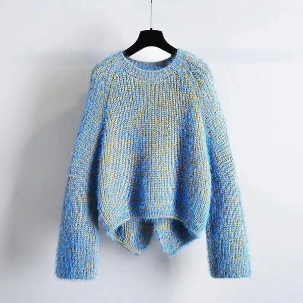 women s sweaters y2k knit sweater women loose fashion outer wear spring and autumn hedging contrast color lazy thick ins selling 220908, White;black
women s sweaters y2k knit sweater women loose fashion outer wear spring and autumn hedging contrast color lazy thick ins selling 220908, White;black