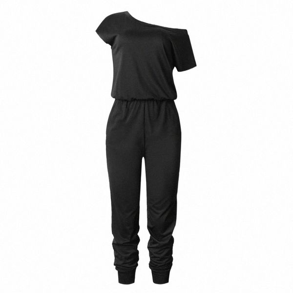 women's jumpsuits & rompers wontive 2019 black fashion multicolor oblique women temperament slim short-sleeved jumpsuit female rompers, Black;white
women's jumpsuits & rompers wontive 2019 black fashion multicolor oblique women temperament slim short-sleeved jumpsuit female rompers, Black;white