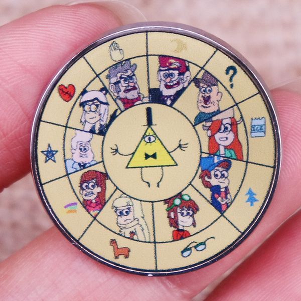 other fashion accessories gravity xx falls character enamel pin badge brooch backpack decoration jewelry, Silver
other fashion accessories gravity xx falls character enamel pin badge brooch backpack decoration jewelry, Silver