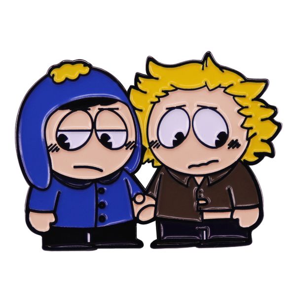 tweek n craig cartoon character enamel pin south xxpark lgbt gay pride badge jewelry, Blue
tweek n craig cartoon character enamel pin south xxpark lgbt gay pride badge jewelry, Blue