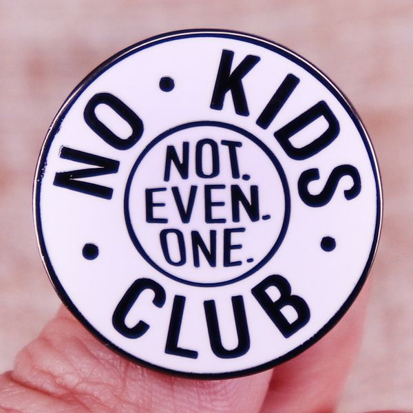 other fashion accessories no kids club not even one enamel pins childlapel pin shirt bag badge jewelry gift for friends, Silver
other fashion accessories no kids club not even one enamel pins childlapel pin shirt bag badge jewelry gift for friends, Silver