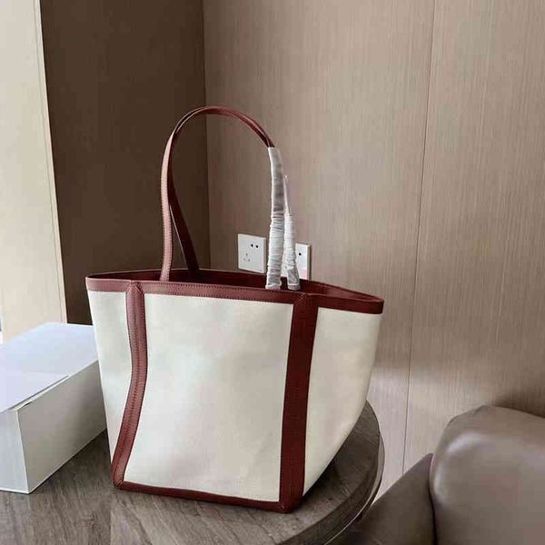 totes tote designer bags women handbag shoulder bags canvas leather stitching designer crossbody female shopping bags 220902 es17
totes tote designer bags women handbag shoulder bags canvas leather stitching designer crossbody female shopping bags 220902 es17