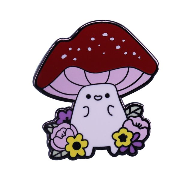 other fashion accessories spring mushroom hard enamel pin woodland flower plant cute outdoors nature lover gift, Silver
other fashion accessories spring mushroom hard enamel pin woodland flower plant cute outdoors nature lover gift, Silver