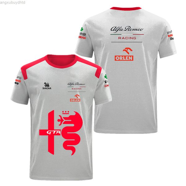 2022 f1 alfa rome team c42 t shirts new racing bottas formula 1 extreme sports men's women's outd tee, White;black
2022 f1 alfa rome team c42 t shirts new racing bottas formula 1 extreme sports men's women's outd tee, White;black