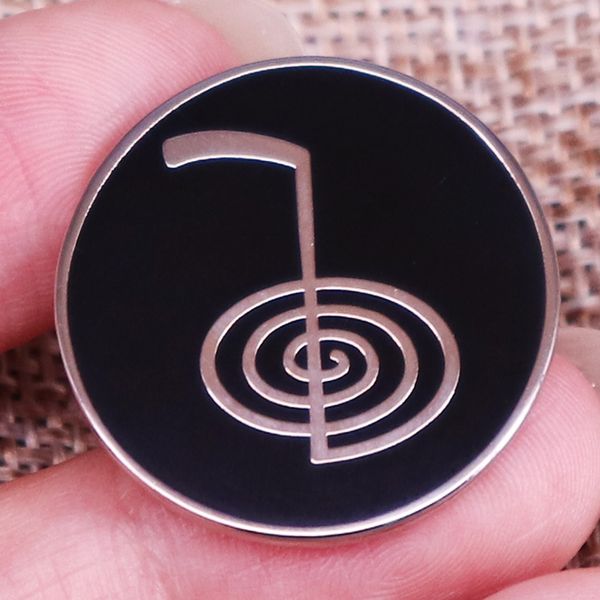 other fashion accessories cho ku rei energy strength reiki symbol enamel pin badge brooch backpack decoration jewelry, Silver
other fashion accessories cho ku rei energy strength reiki symbol enamel pin badge brooch backpack decoration jewelry, Silver