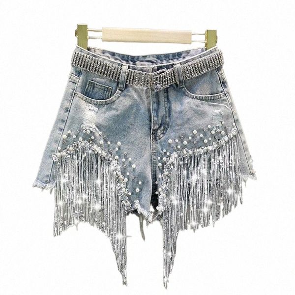 women's jeans women's jeans 2022 women spring summer elegant shorts lady tassel beading high waist wide leg denim female casual so, Blue
women's jeans women's jeans 2022 women spring summer elegant shorts lady tassel beading high waist wide leg denim female casual so, Blue