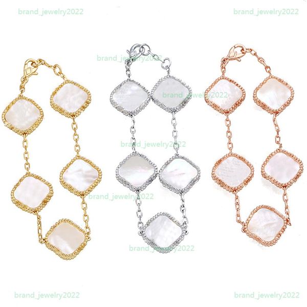 2022 fashion new woman charm bracelet classic four-leaf clover bracelet designer luxury natural gemstone jewelry gift249c, Golden;silver
2022 fashion new woman charm bracelet classic four-leaf clover bracelet designer luxury natural gemstone jewelry gift249c, Golden;silver