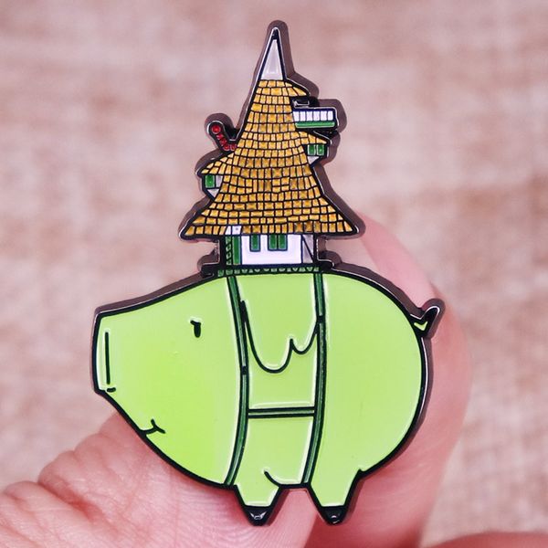 other fashion accessories anime nanatsu no taizai enamel pin big green pig hawk mama badge brooch backpack decoration jewelry, Silver
other fashion accessories anime nanatsu no taizai enamel pin big green pig hawk mama badge brooch backpack decoration jewelry, Silver