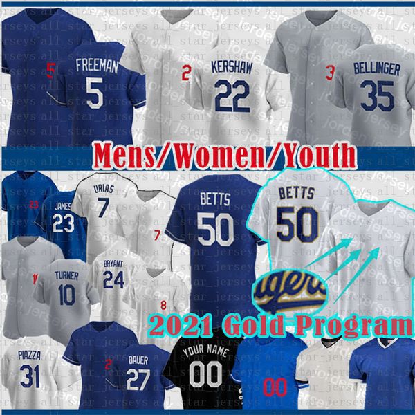 betts 5 freddie mookie an baseball jersey clayton kershaw cody bellinger trea justin turner julio urias trevor bau, Black