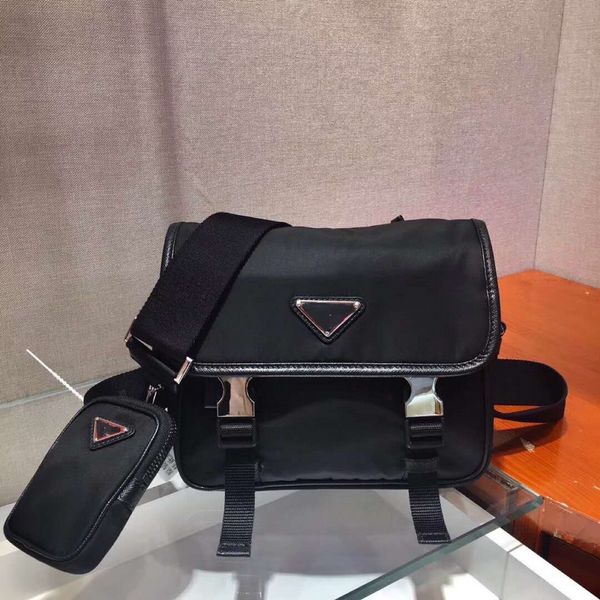 men's nylon messenger bag shoulder bag large capacity multi-slip pocket designer new messenger sac business bags
men's nylon messenger bag shoulder bag large capacity multi-slip pocket designer new messenger sac business bags