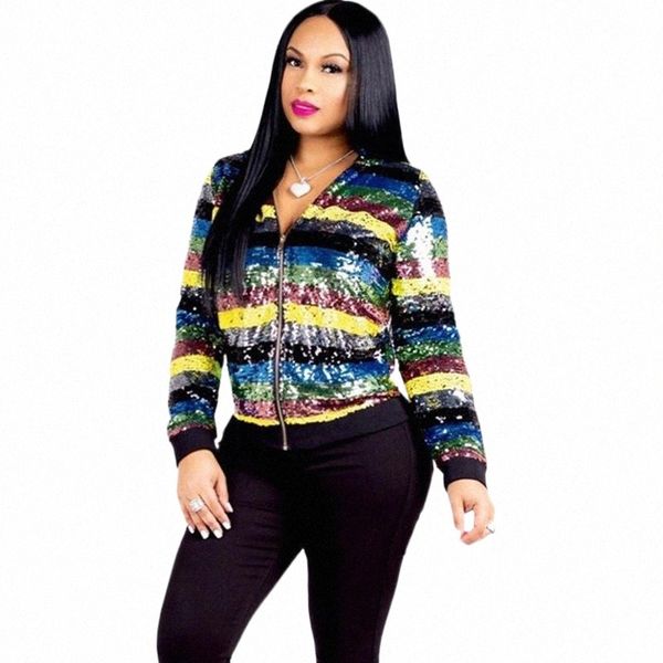 women's jackets women's jackets women autumn winter sequin coat striped bomber jacket long sleeve zipper streetwear tunic casual b, Black;brown
women's jackets women's jackets women autumn winter sequin coat striped bomber jacket long sleeve zipper streetwear tunic casual b, Black;brown