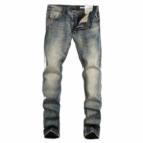 men's jeans men's jeans italian style fashion men retro wash elastic cotton slim denim pants vintage designer long trousers k47g#, Blue
men's jeans men's jeans italian style fashion men retro wash elastic cotton slim denim pants vintage designer long trousers k47g#, Blue