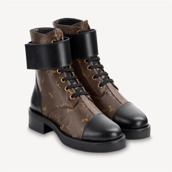 women leather ankle boot wonderland ranger designer lady buckle canvas strap lace-up rubber outsole flat booties size 35-41308c, Black
women leather ankle boot wonderland ranger designer lady buckle canvas strap lace-up rubber outsole flat booties size 35-41308c, Black