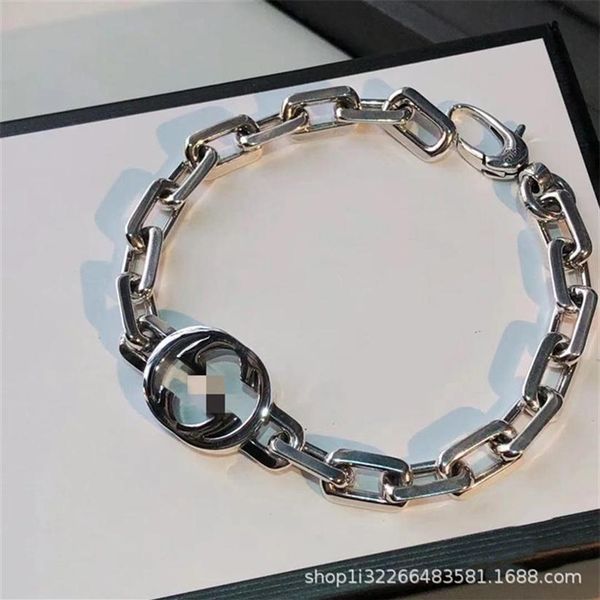 68% off designer jewelry gujia 925 big double g interlocking bracelet thai silver simple old fashion men's and women's lovers1537, Black
68% off designer jewelry gujia 925 big double g interlocking bracelet thai silver simple old fashion men's and women's lovers1537, Black