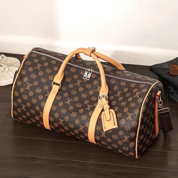 double pu leather duffle bag duffel keepall bags 55cm luggages travelling handbags women large capacity luggage bag baggage waterproof handb
double pu leather duffle bag duffel keepall bags 55cm luggages travelling handbags women large capacity luggage bag baggage waterproof handb