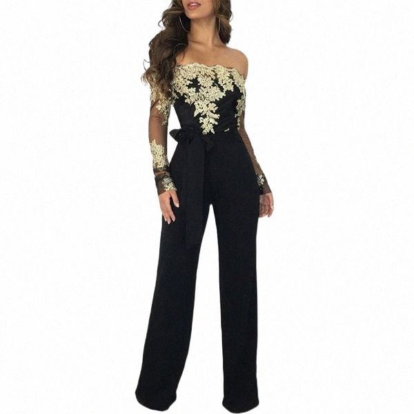 women's jumpsuits & rompers women's jumpsuits & rompers women mesh patchwork embroidery party plus size slash neck long sleeve wid, Black;white
women's jumpsuits & rompers women's jumpsuits & rompers women mesh patchwork embroidery party plus size slash neck long sleeve wid, Black;white