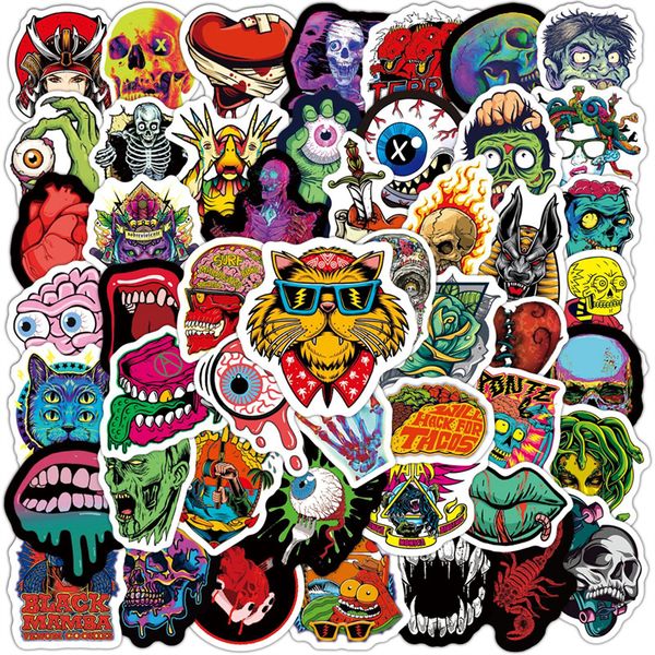 100pcs vintage skull sticker halloween graffiti stickers for diy lapskateboard motorcycle decals
100pcs vintage skull sticker halloween graffiti stickers for diy lapskateboard motorcycle decals