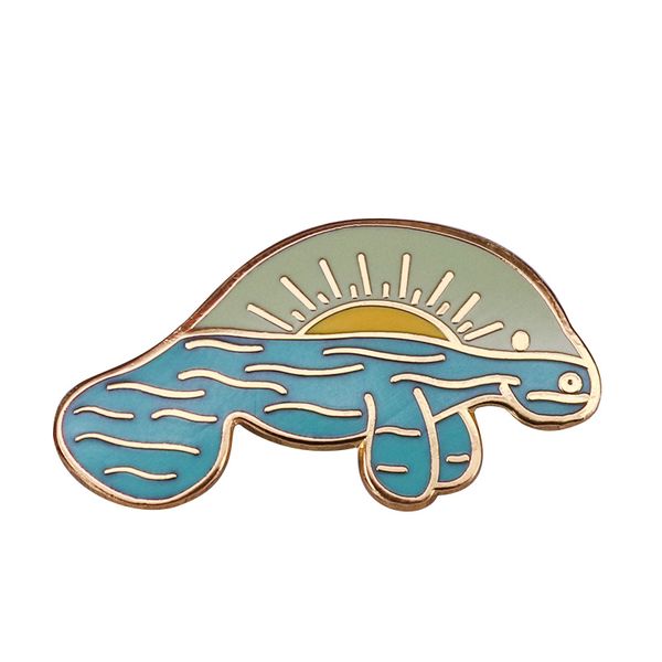 other fashion accessories gentle giants brooch this playful manatee is enjoying the florida sunrise in his natural habitat, Silver
other fashion accessories gentle giants brooch this playful manatee is enjoying the florida sunrise in his natural habitat, Silver