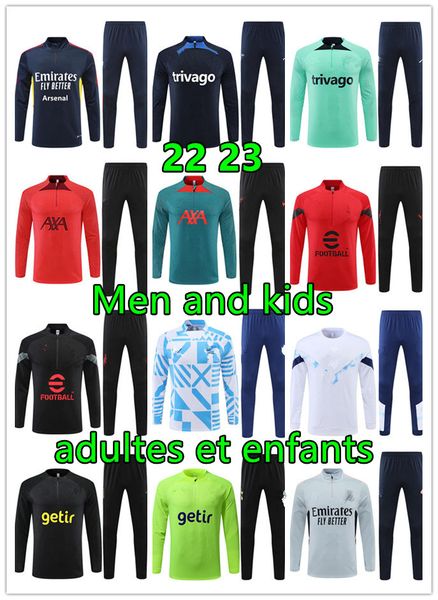 2023 futbol chandal tracksuits training survetement foot kit retro soccer jerseys 22 23 football kid mens and kids maillot camisetas tuta uo, Black
2023 futbol chandal tracksuits training survetement foot kit retro soccer jerseys 22 23 football kid mens and kids maillot camisetas tuta uo, Black