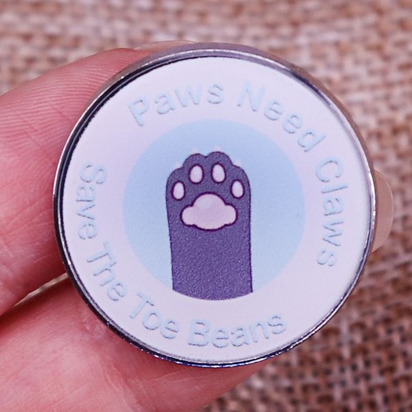 other fashion accessories paws need claws save the toe beans enamel pin cat lover kitty mom badge brooch backpack decoration jewelry, Silver
other fashion accessories paws need claws save the toe beans enamel pin cat lover kitty mom badge brooch backpack decoration jewelry, Silver