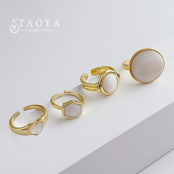 european and american retro simple geometric shell gold color adjustable rings 2022 new jewelry luxury accessories for women's, Golden;silver
european and american retro simple geometric shell gold color adjustable rings 2022 new jewelry luxury accessories for women's, Golden;silver