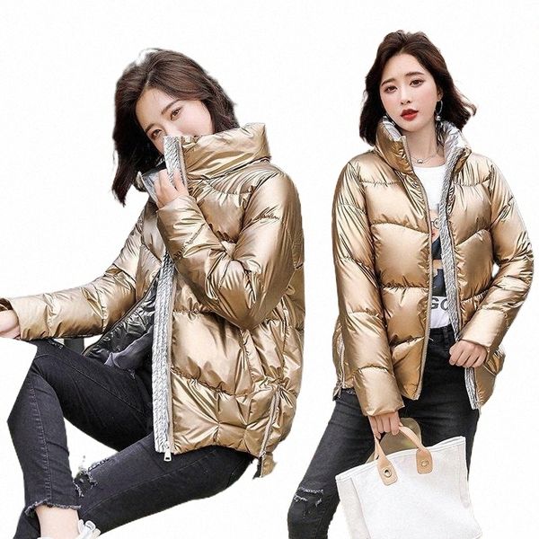 women's down & parkas fall/winter new stand-up collar trendy cool sister padded jacket casual long-sleeve loose large size fashion shin, Black
women's down & parkas fall/winter new stand-up collar trendy cool sister padded jacket casual long-sleeve loose large size fashion shin, Black