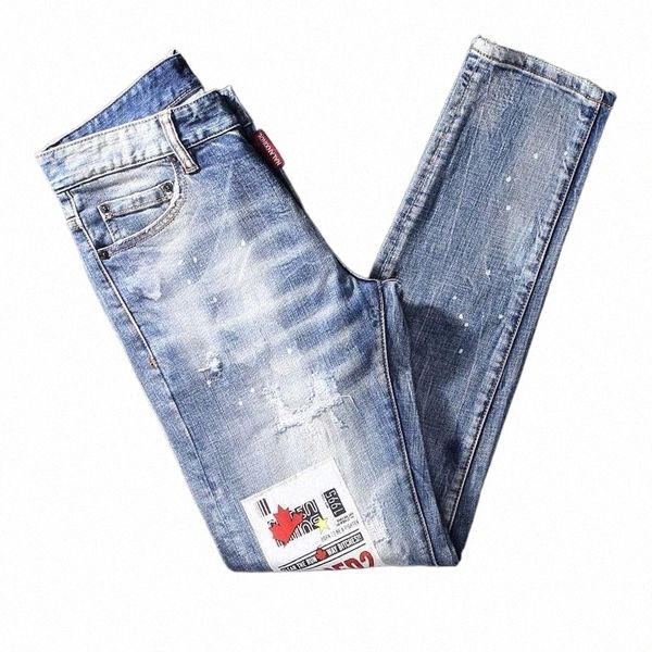 men's jeans men's jeans street style fashion men retro light blue elastic slim fit ripped patches designer hip hop splashed denim
men's jeans men's jeans street style fashion men retro light blue elastic slim fit ripped patches designer hip hop splashed denim