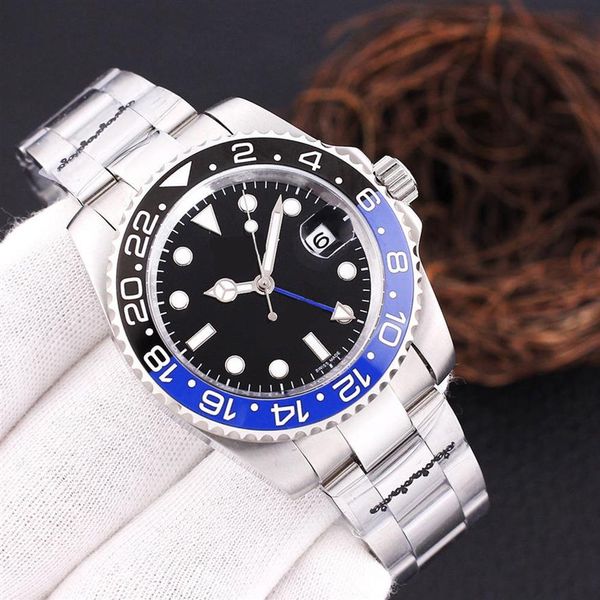 men fashion watch stainless steel ceramic bezel mens automatic watches jubliee strap 40mm mechanical wristwatch gift 296q, Slivery;brown
men fashion watch stainless steel ceramic bezel mens automatic watches jubliee strap 40mm mechanical wristwatch gift 296q, Slivery;brown