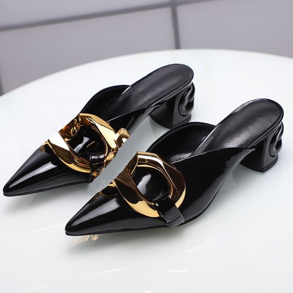 the catwalk style ladies high heels sandals leather shoes designer added design elements to essence of brand designs designer slippers heel, Black
the catwalk style ladies high heels sandals leather shoes designer added design elements to essence of brand designs designer slippers heel, Black