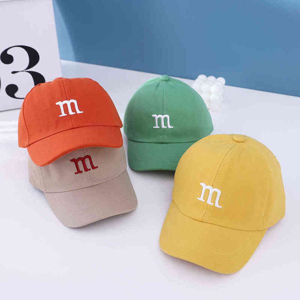 caps hats summer children letter m baseball cap for boys girls baby sun hat t220907, Yellow
caps hats summer children letter m baseball cap for boys girls baby sun hat t220907, Yellow