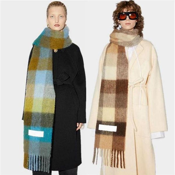 ac studios men and women general style cashmere scarf designer acne blanket scarf women's style colorful plaid tzitzit imitat2863244d, Blue;gray
ac studios men and women general style cashmere scarf designer acne blanket scarf women's style colorful plaid tzitzit imitat2863244d, Blue;gray