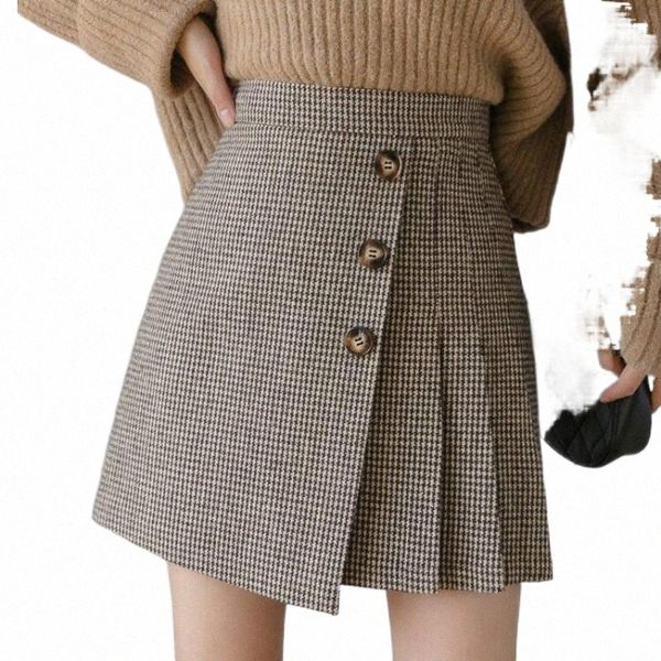 skirts skirts korean preppy style plaid high waist pleated mini skirt women 2022 autumn winter woolen female casual skirtskirts y8ne#, Black
skirts skirts korean preppy style plaid high waist pleated mini skirt women 2022 autumn winter woolen female casual skirtskirts y8ne#, Black
