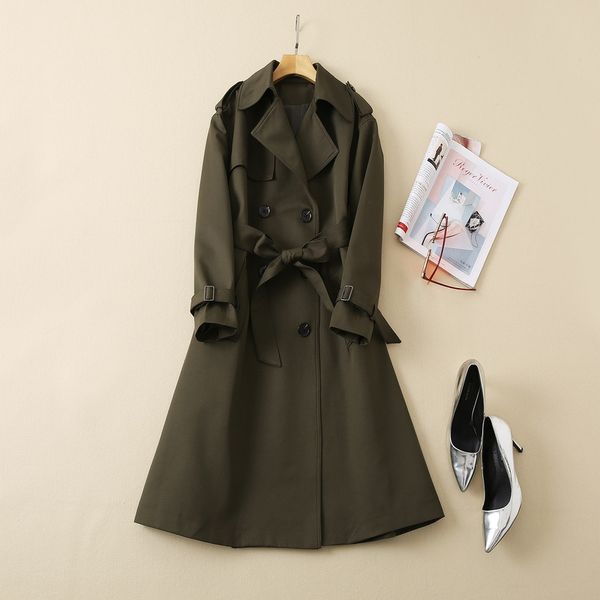 trench coats new european and american women's wear for winter 2022 long sleeved suit double breasted collar fashion belt trench coat x, Tan;black
trench coats new european and american women's wear for winter 2022 long sleeved suit double breasted collar fashion belt trench coat x, Tan;black