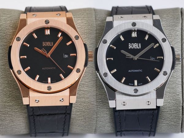 fashion man gold swiss watch luxury bracelet automatic watchs aaa reloj de lujo mens movement designer watches leather strap band classics f, Slivery;brown
fashion man gold swiss watch luxury bracelet automatic watchs aaa reloj de lujo mens movement designer watches leather strap band classics f, Slivery;brown