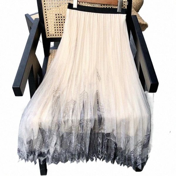 skirts skirts summer mesh skirt women castle print pleated high waist elegant fashion midi a line tulle long office ladyskirts k9fq#, Black
skirts skirts summer mesh skirt women castle print pleated high waist elegant fashion midi a line tulle long office ladyskirts k9fq#, Black