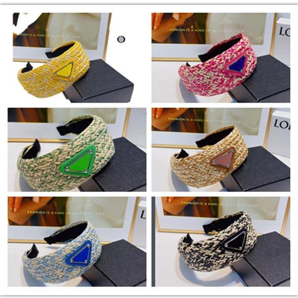 designer grass wide headbands 2022 summer new colorful crochet headband headwraps women personality charm hair ornament luxury hairband266q, Silver
designer grass wide headbands 2022 summer new colorful crochet headband headwraps women personality charm hair ornament luxury hairband266q, Silver