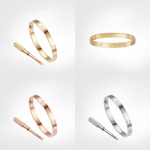 love screw bracelet 5 0 designer bracelets luxury jewelry women bangle titanium steel alloy gold-plated craft gold silver rose never fa2728, Black
love screw bracelet 5 0 designer bracelets luxury jewelry women bangle titanium steel alloy gold-plated craft gold silver rose never fa2728, Black