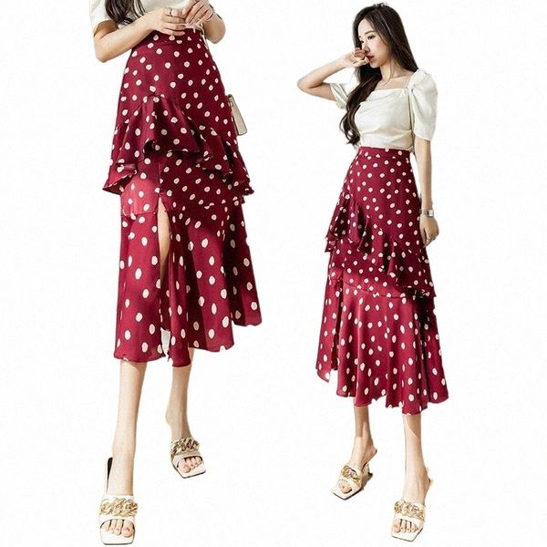 skirts skirts wisher&tong elegant women's high waist chiffon ruffles polka dot skirt korean fashion midi female summer 2022skirts d7se#, Black
skirts skirts wisher&tong elegant women's high waist chiffon ruffles polka dot skirt korean fashion midi female summer 2022skirts d7se#, Black
